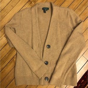 Caramel Ralph Lauren Cardigan